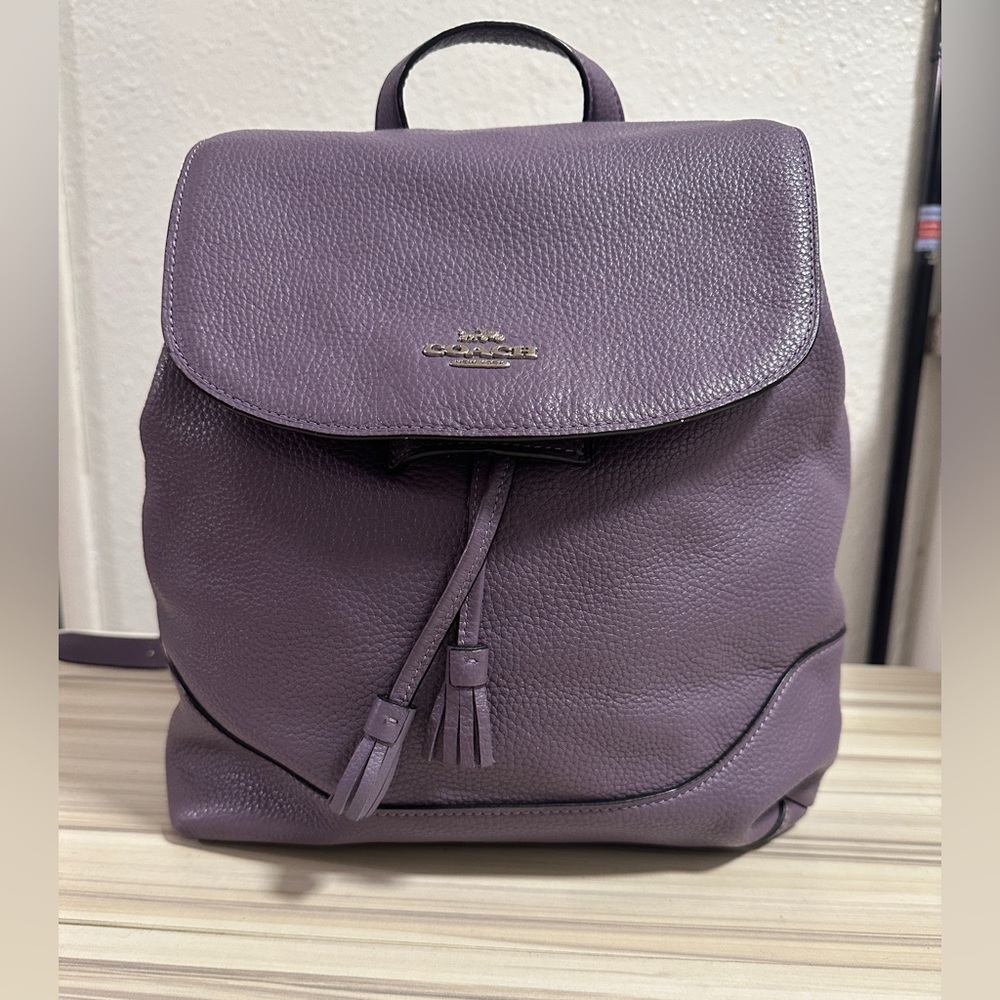 COACH ELLE BACKPACK LAVENDER